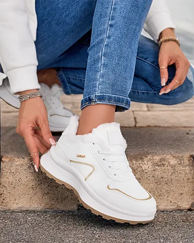 Royalfashion Sneakersy damskie z ociepleniem Ronniz