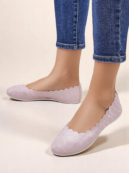 Royalfashion Kwiatowe damskie baleriny Magerro