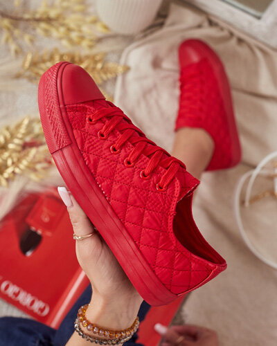 Royalfashion Damskie pikowane trampki Nivve