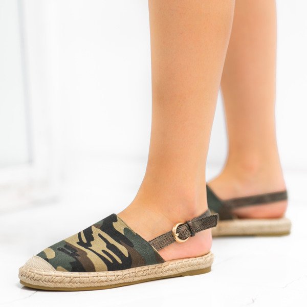 Royalfashion Espadryle z odkrytą piętą w moro Daisy
