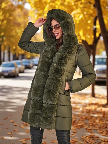 Royalfashion Kurtka damska z odpinanymi rękawami