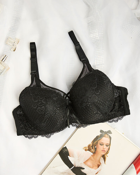 Royalfashion Damski biustonosz z koronką