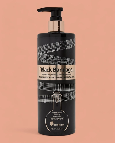 Luxelux Czarny Bandaż Żel do mycia ciała 400 ml