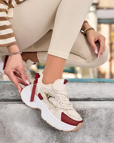 Royalfashion Sneakersy damskie z ociepleniem Nozir