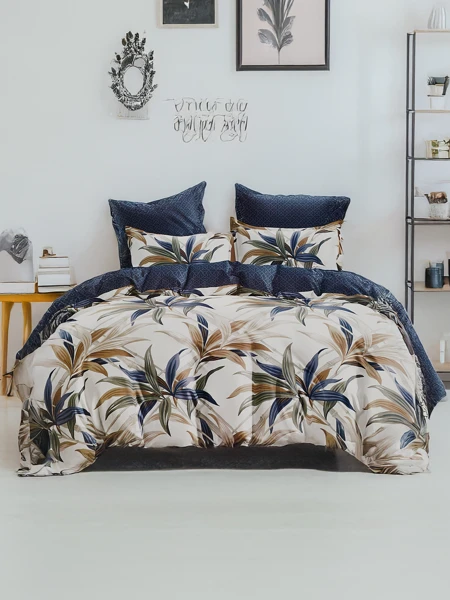 Royalfashion Візерунчаста постільна білизна 180x200 комплект 3 ЧАСТИНИ