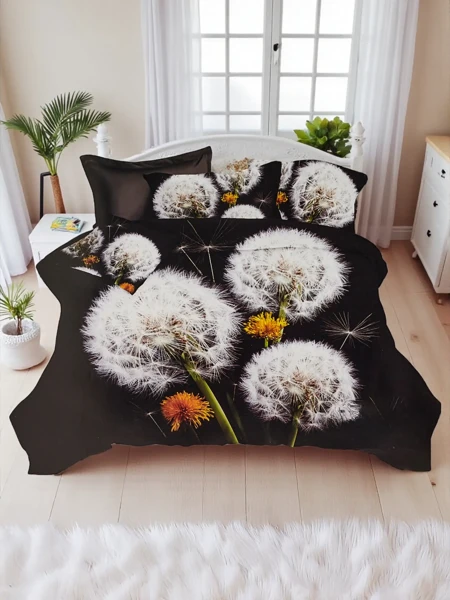 Royalfashion Wzorzysta pościel 180x200 komplet 3 CZĘŚCI