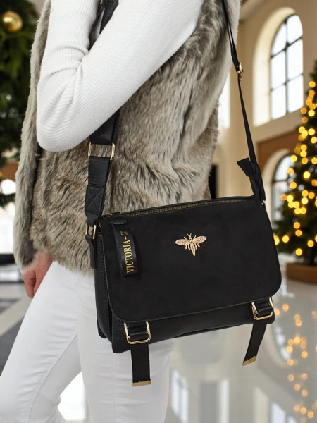 Mała damska torebka z eko skóry Tessaria