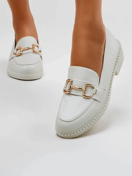 Royalfashion Damskie mokasyny z matowej eko skóry Bayla