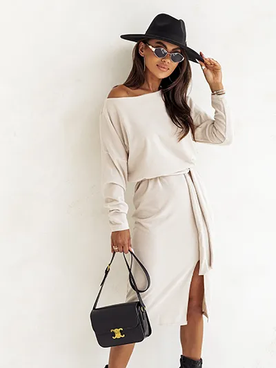 Royalfashion Damska sukienka midi