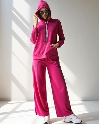 Royalfashion Wiskozowy damski komplet casualowy