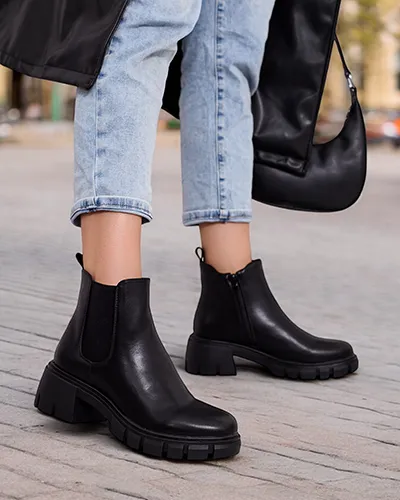 Royalfashion Botki damskie na słupku Velly