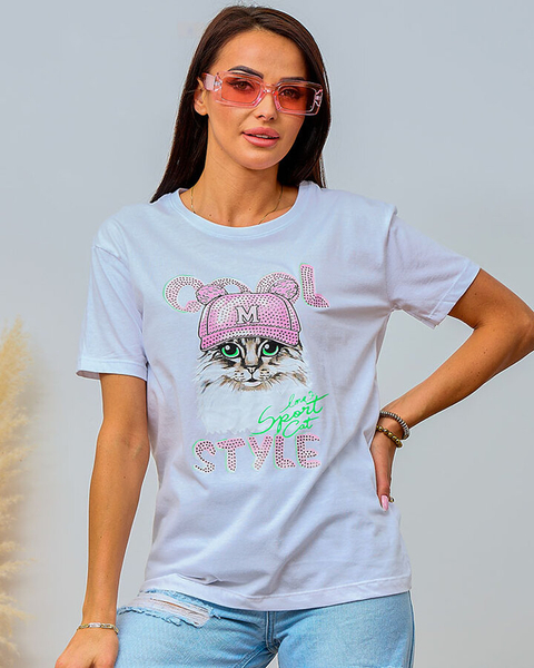 Royalfashion Damski t-shirt z nadrukiem