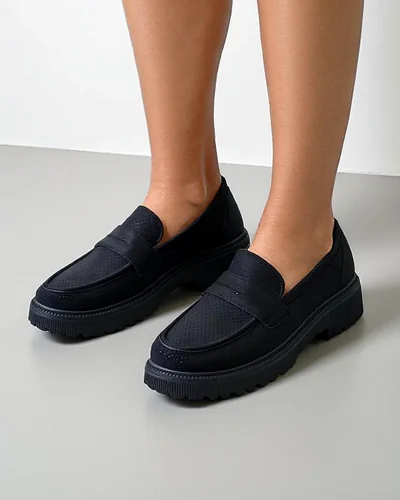 Royalfashion Damskie mokasyny eko zamszowe Dunes