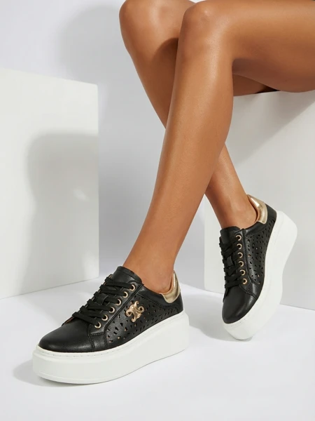 Royalfashion Sportowe sneakersy damskie ażurowe Jovixi