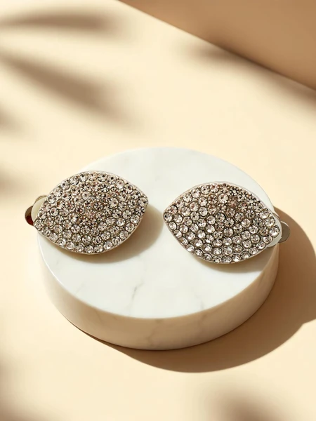 Royalfashion Кліпси жіночі з кубічним цирконієм