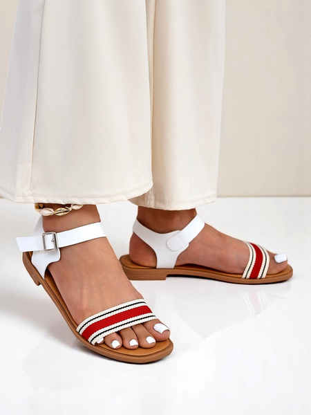 Royalfashion Damskie sandały na płaskiej podeszwie Naya