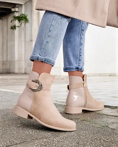 Royalfashion Klasyczne damskie botki Umiss