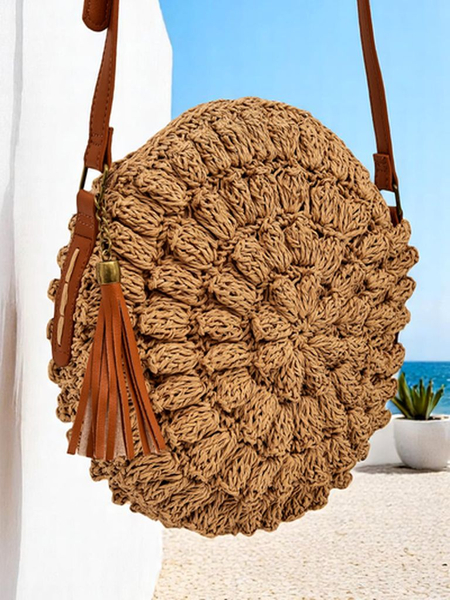 Royalfashion Mała słomiana torebka damska Solea Mini