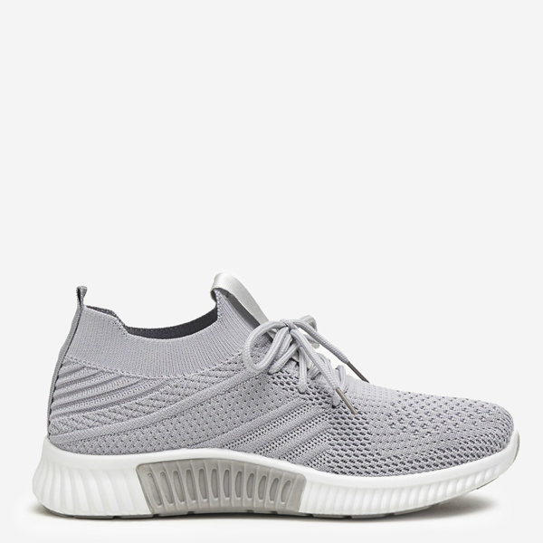 Szare damskie buty sportowe Merisal - Obuwie