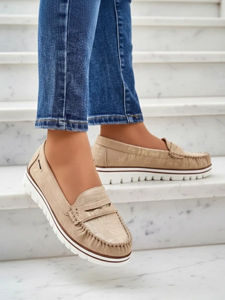 Royalfashion Damskie mokasyny eko zamszowe Bellisse