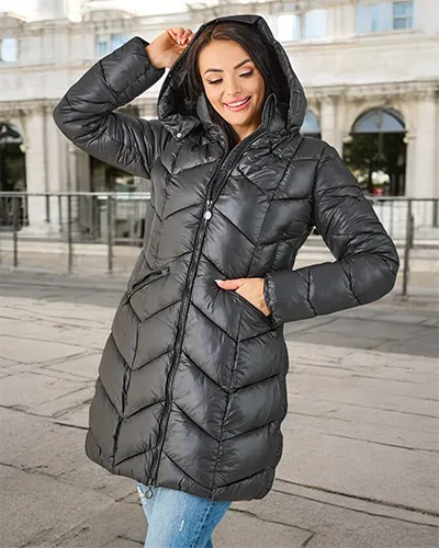 Royalfashion Жіноче зимове стегневе куртка