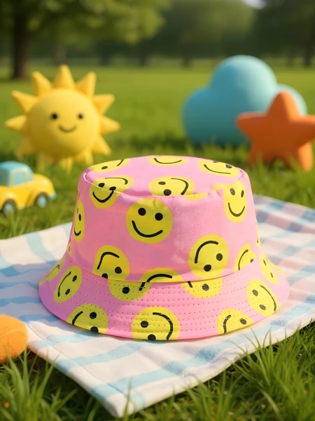 Royalfashion Dziecięcy Kapelusz typu Bucket Color Splash Bucket