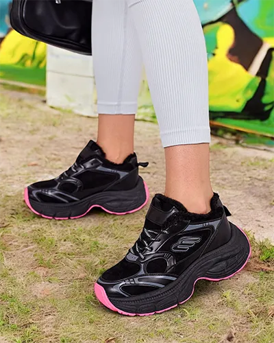 Royalfashion Sneakersy damskie z ociepleniem Cimen