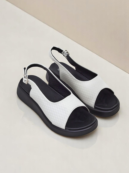 Royalfashion Damskie sandały na grubszej podeszwie Riva