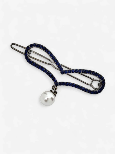 Ozdobna broszka damska serduszko Azzurra Perla