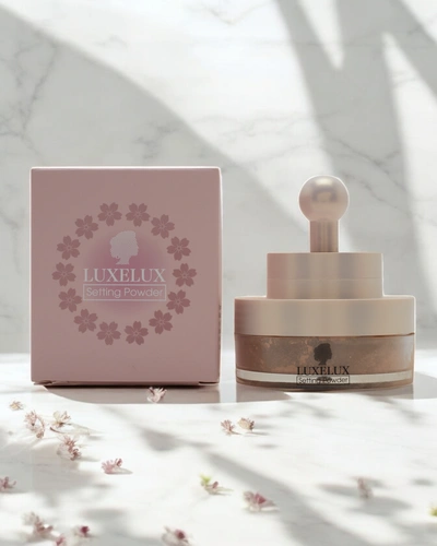 Luxelux Puder sypki z gąbeczką do twarzy 04 13,5 g