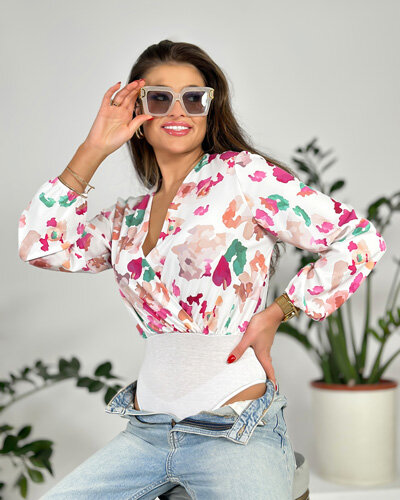 Royalfashion Damskie body z printem