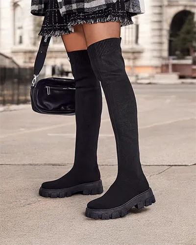 Royalfashion Damskie wsuwane kozaki Ohorro