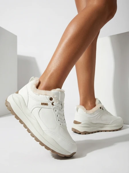 Royalfashion Sneakersy damskie z ociepleniem Ruffi