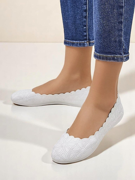 Royalfashion Kwiatowe damskie baleriny Magerro