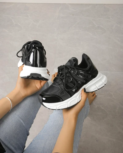 Royalfashion Sportowe sneakersy damskie na grubszej podeszwie Onve