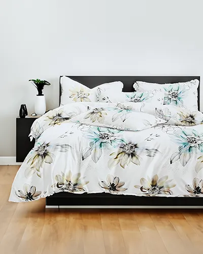 Royalfashion Wzorzysta pościel 160x200 komplet 4 CZĘŚCI