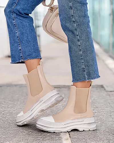 Royalfashion Botki damskie wsuwane Anerr