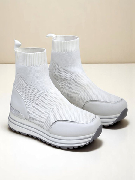 Royalfashion Wysokie sneakersy damskie HighStep Fusion