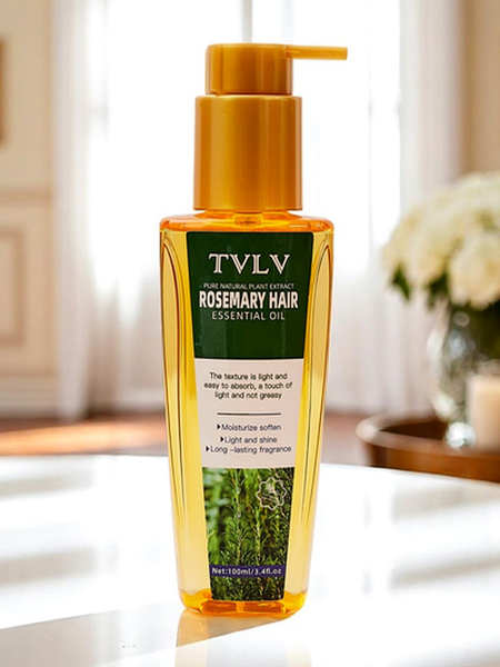 Olejek do włosów z rozmarynu nawilżający i zmiękczający włosy