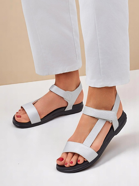 Royalfashion Damskie sandały na płaskiej podeszwie Lillia