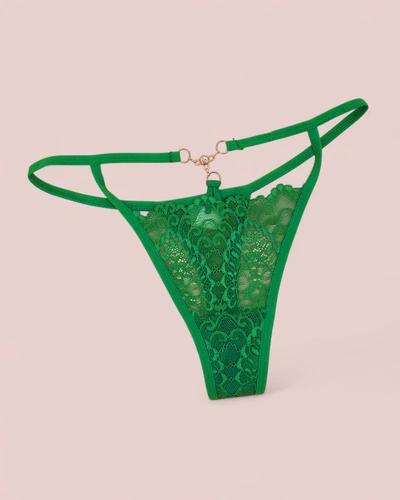 Royalfashion Koronkowe majtki damskie stringi