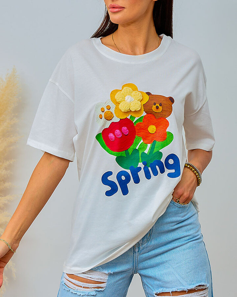 Royalfashion Damski t-shirt z nadrukiem