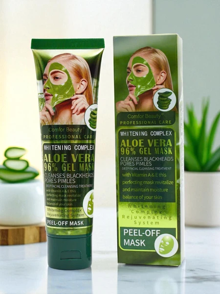 Aurelia Vita Maseczka Aloe Vera 96% Whitening Complex Gel Peel-Off