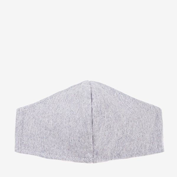 Royalfashion Szara 3 warstwowa maseczka ochronna na twarz