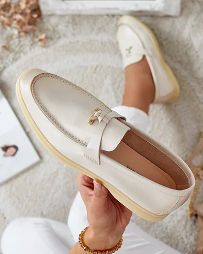 Royalfashion Eleganckie mokasyny damskie Leosi