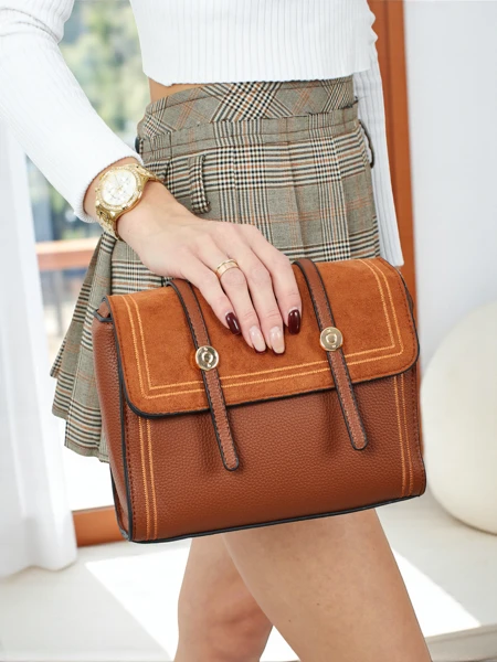 Mała damska torebka z eko skóryElore