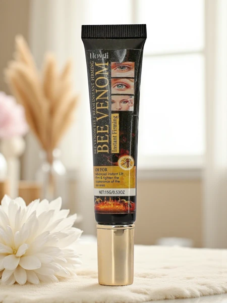 Ujędrniający krem przeciwzmarszczkowy pod oczy z jadem pszczelim