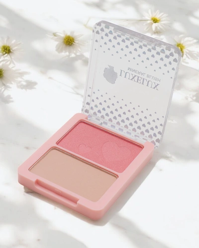Luxelux Róż do policzków mineralny kolor Peach Pearl 01 7g