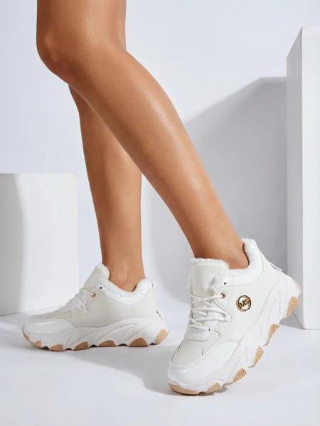 Royalfashion Sneakersy damskie z ociepleniem Caroz