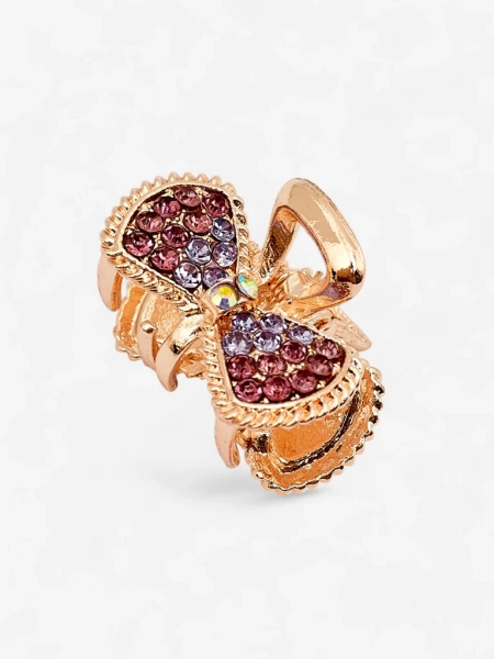 Royalfashion Spinka do włosów z cyrkoniami Sparkle Twirl